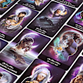 Miniatyrbillede 1 af 8: The Witching Hour Oracle Card Tarot Prophecy Divination Family