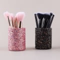 Miniatyrbillede 2 af 8: 1 stk Kvinder kosmetisk makeup børste opbevaring spand blyantholder O Purple