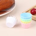 Pikkukuva 4 / 8: 5kpl Dollhouse Mini Egg Torttukupit Simulaatio Cake Cup Lelut Nukke A2