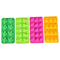 Miniatyrbillede 6 af 8: Silikone isterning form Silikone is form Maker Bakke Frugt Choco 638