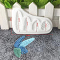 Miniatyrbilde 3 av 5: 4 blader Silikon Sugarcraft Mold