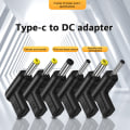 Miniatyrbilde 6 av 8: USB C PD Til DC Strømkontakt Universal 5/9/12V Type C Til DC J 5V-3.0x1.1