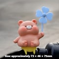 Miniatyrbilde 1 av 8: Wind Broken Bicycle e Little Pink Pig Propell Vindbrytende A3