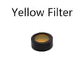 Miniatyrbillede 3 af 8: 1 stk 12/16/18/20 mm indvendig diameter gult filter til LED dental A3