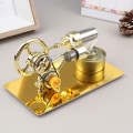 Miniatyrbild 4 av 8: Varmluft Stirlingmotor Motormodell Fluid Dynamic Physics Exper