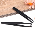 Miniatyrbilde 2 av 8: Buet rett spiss pinsett Diamantmaling Pinsett Plast P B