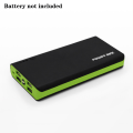 Miniatyrbild 1 av 8: 6* 18650 Batteriladdare Cover Power Bank Case DIY Box 4 USB Po Green