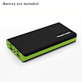 Miniatyrbillede 1 af 8: 6* 18650 Batterioplader Dæksel Power Bank Case DIY Box 4 USB Po Green