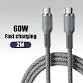 Miniatyrbillede 8 af 8: USB til Type C-kabel Hurtigopladning til Android-telefonoplader A1