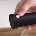 Miniatyrbillede 8 af 8: Elektrisk mælkeskummer bærbar blender håndholdt mini drikkeskum Black