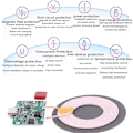 Miniatyrbild 4 av 5: 15W Qi Fast Wireless Charger Module Sändare med Box PCBA C