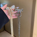 Pikkukuva 8 / 8: Muodikkaat, herkät rusettitupsuiset hiusklipsit naisille Sparkly Rhines A2