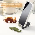 Miniatyrbillede 1 af 8: 3 stk. elefantformet telefonholder bærbar foldbar tablet-holder 3Pcs Random color