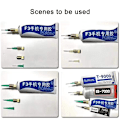 Miniatyrbilde 3 av 3: Q9 limadapter for B7000/T7000/T8000 med T1/T2 hode med to modeller
