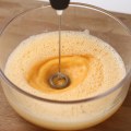 Miniatyrbilde 6 av 8: Elektrisk melkeskummer Bærbar Blender Håndholdt Mini Drikkeskum Black