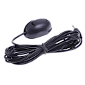 Miniatyrbillede 4 af 5: Mini 3,5 mm Wired Paste Type Ekstern mikrofon Bil o Mic Meeti