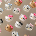 Pikkukuva 4 / 8: 10 kpl Fine Flicker Katie Cat Nail Sarjakuvatarvikkeet Mini Resi DZ781-04