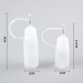Pikkukuva 5 / 5: 10 kpl kärkiliimaa 10 ml applikaattoripullon putki alapullotusreikä 5ML