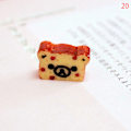 Miniatyrbillede 1 af 5: 3 STK Dukkehus Miniature Kunstig Fake Cake brødkiks Ki 20(Bear bread)