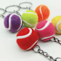 Pikkukuva 3 / 8: 1PC Avainnippu Tennis Ball Metal Avaimenperä Auton Avaimenperä Avaimenperä rose red