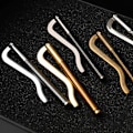 Pikkukuva 4 / 5: 1 kpl Metallinen Bifold Money Clip Bar Lompakko Vaihda osat Jousi Cla Gold