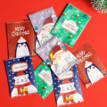 Miniatyrbillede 2 af 5: 100 stk Santa Cookie Hot Seal poser til håndlavede Candy Nougat Bis B