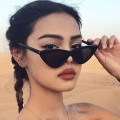 Miniatyrbillede 2 af 8: Vintage solbriller Kvinde Sexet Retro Small Cat Eye Solbriller E Red