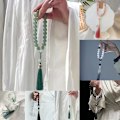 Miniatyrbilde 2 av 8: Dusk armbånd Hand Twist Bead Buddhist Rosenkrans Anheng Bead Ch C