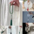 Miniatyrbillede 2 af 8: kvast armbånd hånd snoet perle buddhistisk rosenkrans vedhæng perle Ch A