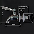 Miniatyrbillede 6 af 7: 304 rustfrit stål drikkevaredispenser vintønde