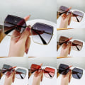 Pikkukuva 5 / 7: Vintage aurinkolasit naisille New Trend Large Frame Gradient Col A1