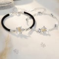 Miniatyrbillede 5 af 8: 1PC Maple Leaf Armbånd New Lovers' Niche Senior Hand Rope Vale For woman