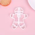 Pikkukuva 4 / 5: 1 kpl Joulun piparkakkumies Cookie ters DIY Muovisarjakuva P A