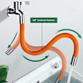Miniatyrbild 6 av 8: Kranförlängningsförlängare Badrum 360° Rotation Justera böjning 50CM