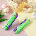Miniatyrbilde 5 av 8: 3D Gravity Comb Liten reddik Fold Shrink Pet Comb Pendant Anti A