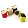Miniatyrbild 5 av 8: Tea Caddy Organizer förpackningslåda metall ​för bulk spannmål Bulk Gold
