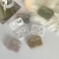 Pikkukuva 3 / 8: Yksinkertainen kannettava läpinäkyvä piilolinssilaatikko Simple Contact L A1
