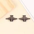 Miniatyrbillede 3 af 8: 2 stk metal bi form dekoration spænde taske Clip lås hardware Silver