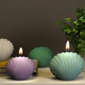 Miniatyrbillede 2 af 5: DIY Candle Silikone Form 3D Sea Shell Shape Aromaterapi Candl Large