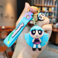 Pikkukuva 6 / 8: Luova sarjakuva-anime-avaimenperä Tehotytöt Doll Car Key Sc Orange