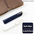 Miniatyrbillede 1 af 8: PU Læder Blyant Beskyttende Sleeve Slidfast Pen Bag Soli A7