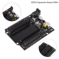 Miniatyrbild 1 av 8: ESP32 expansionskort ESP32 30Pin DEVKIT V1 Power Board Modul