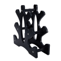 Miniatyrbilde 5 av 5: 3-lags hanteloppbevaringsstativ Hjemmekontor Gym Dumbell Black
