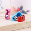 Miniatyrbillede 3 af 8: 1/12 Dukkehus Simulering Mini Tape Dispenser Dukkehus Stati Red