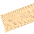 Miniatyrbilde 7 av 8: 1:87 Seil DIY Skip Monteringsmodell Klassisk Trebåt Deco