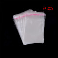 Miniatyrbilde 1 av 8: 100 stk/pose OPP Clear Seal Selvklebende plastsmykker Hjem Pa 8*12CM