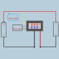 Miniatyrbillede 5 af 5: DC 10A Voltmeter Amperemeter LED Meter Måler Bil Motocykel Spænding