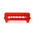 Miniatyrbillede 1 af 8: Universal Rektangulær Plastic Guide Kam Opbevaringsboks Barber Hai Red