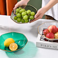 Miniatyrbild 3 av 8: Bordstallrikar för serveringstallrikar Köksbänksfat Snack C A2