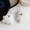 Pikkukuva 1 / 6: White Ghost avaimenperät Pieni Ghost Funny koululaukun riipus e P